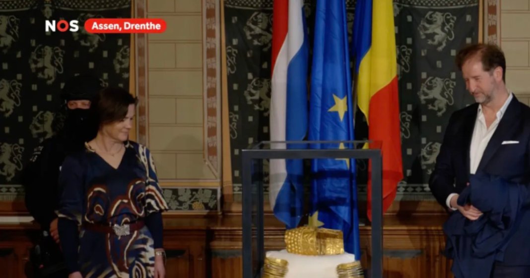 Coiful de la Coțofenești și brățările dacice sustrase din muzeul Drents din Olanda au fost restituite
