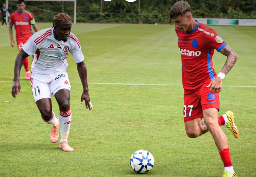 FCSB - Al Jazira, meci de pregătire cu echipa lui Cosmin Olăroiu » GOL în minutul 11! Sportivul apreciat de MM Stoica a înscris primul.