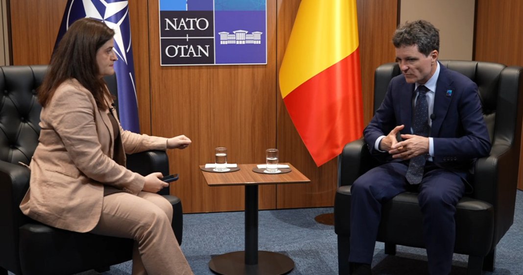 Nicușor Dan, interviu pentru Digi24 în cadrul summitului NATO. Ce spune președintele referitor la acuzația că este...