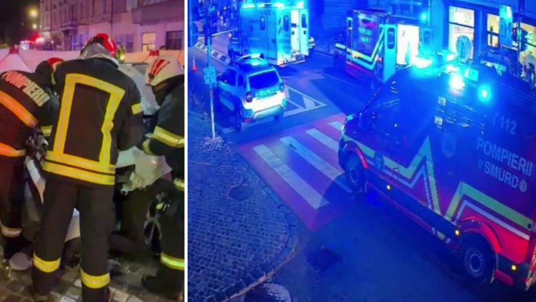 Accident deosebit de tragic la Brașov: O automobil a lovit un grup de persoane, trei decese.
